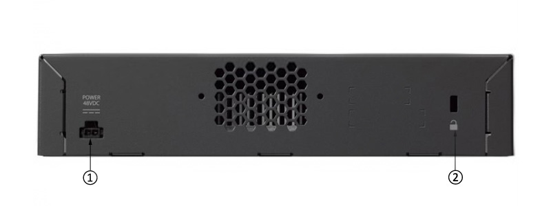 AIR-CT2504-50-K9 Back Panel