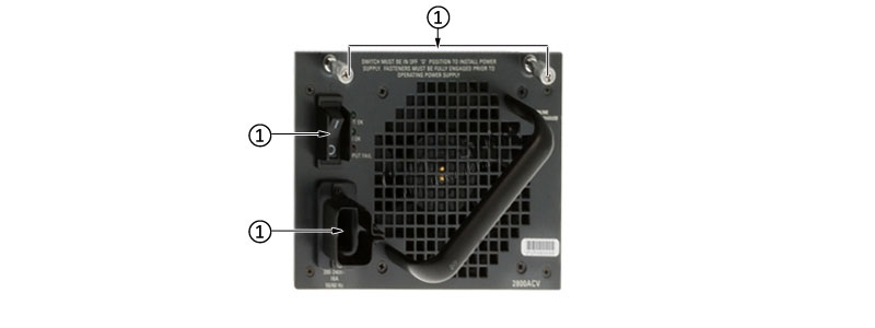 the front panel of PWR-C45-2800ACV/2